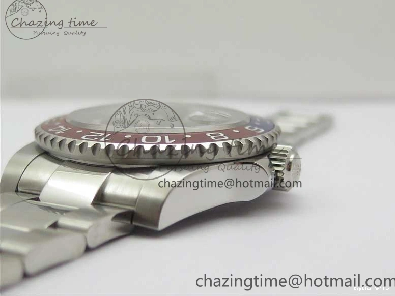 0407 Stylish GMT-Master II 126710 BLRO 904L BP Maker 1:1 Best Edition Black Dial On 904L Oyster Bracelet A3285 (Correct Hand Stack) 2521